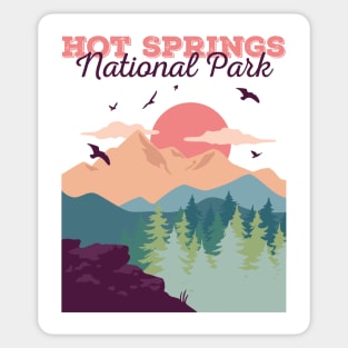 Hot Springs National Park - Arkansas Sticker